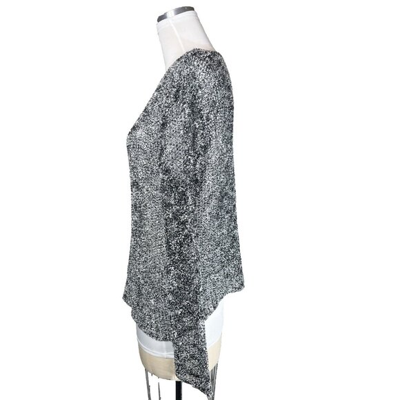 Vintage Chico’s Design open Knit Pullover Sweater Chico’s Size 2 Women’s Size 12 - Picture 2 of 13